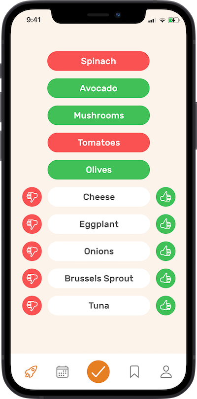 iphone app preference